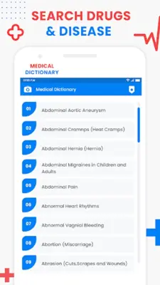 Medical Dictionary android App screenshot 1